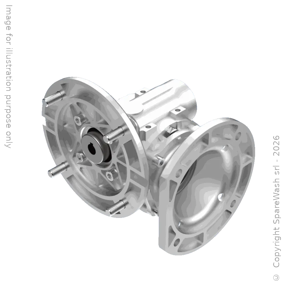 WORM GEARBOX STM RMI 40FL I:28 P63B5 HOLLOW SHAFT D19 | Sparewash